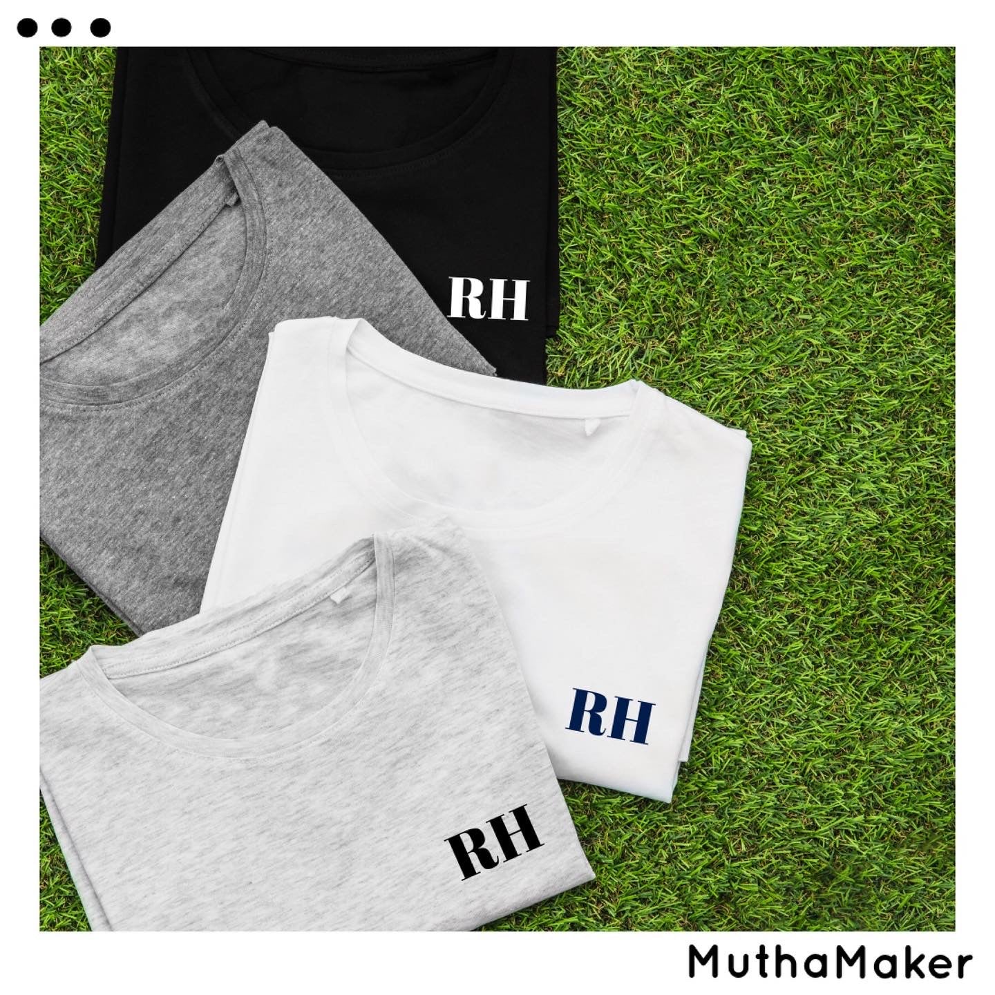 Personalised Initial Tee - 3 Pack