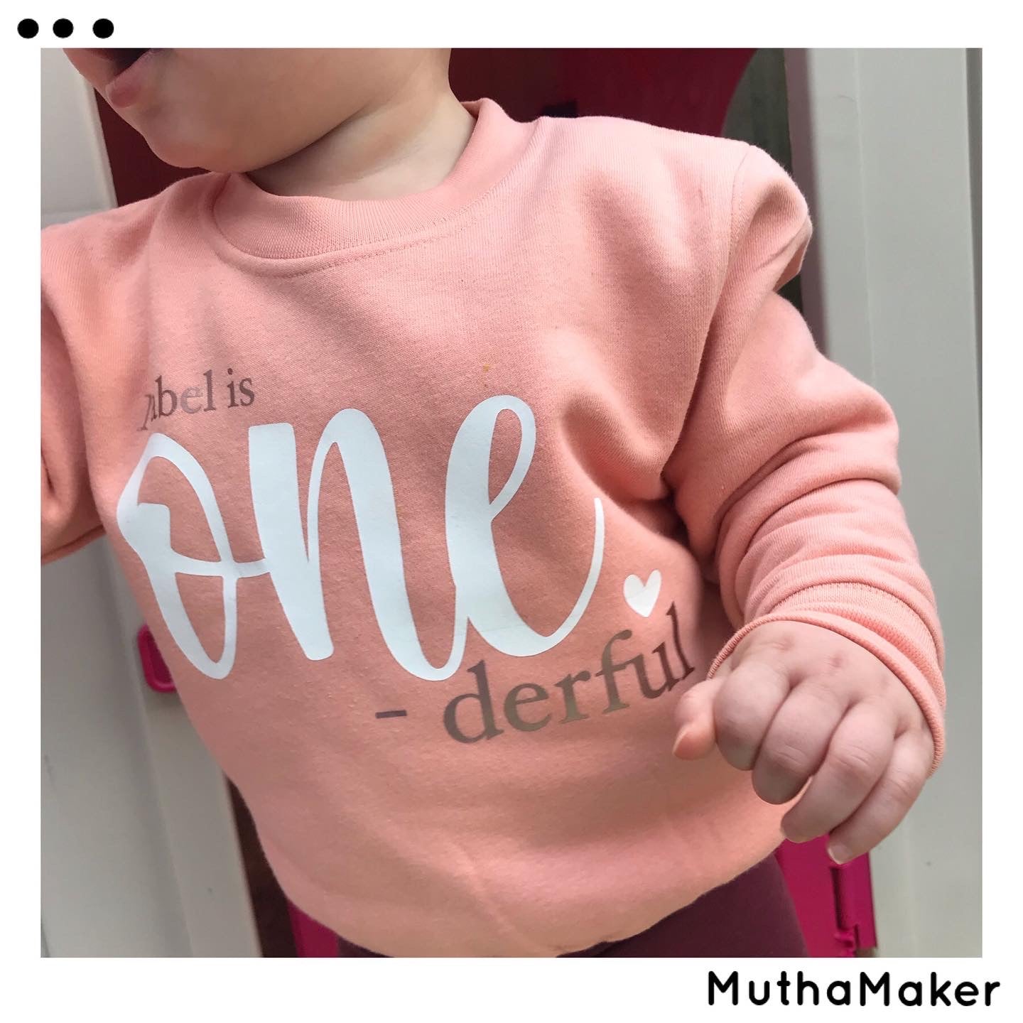 Personalised One -derful Sweatshirt