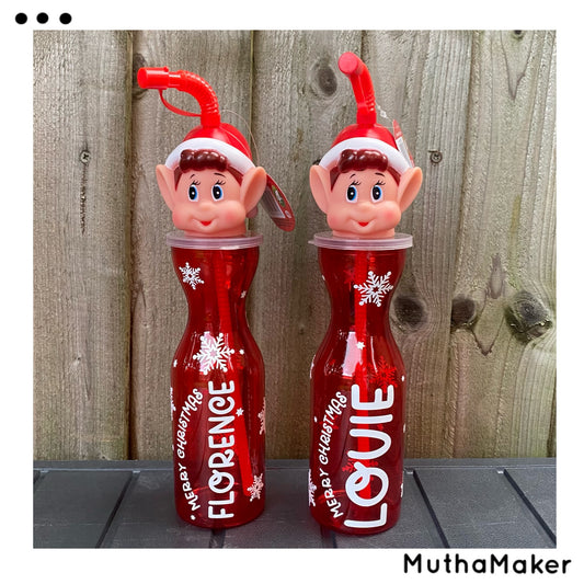 Personalised Elf Bottle