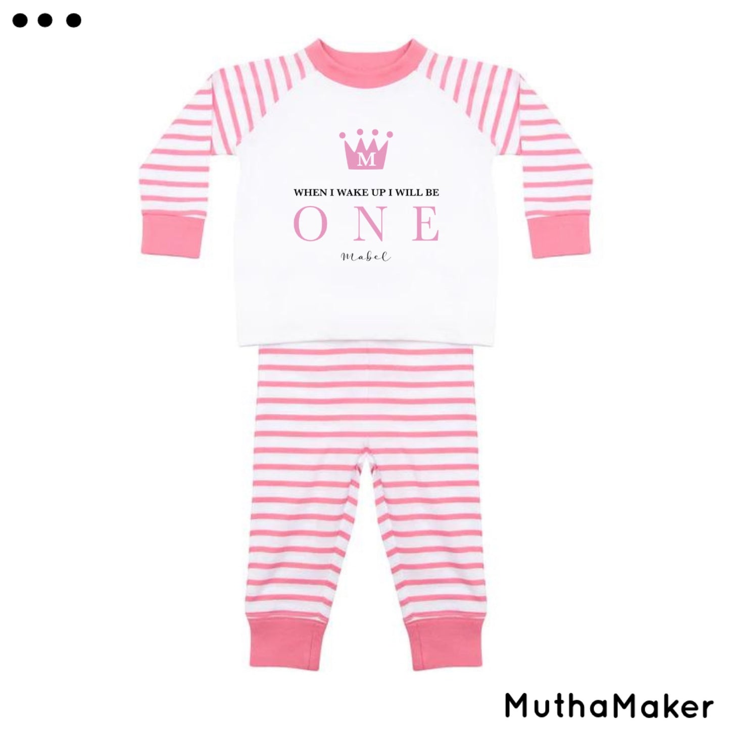 Personalised Birthday Pjs